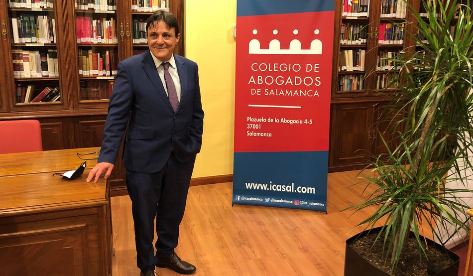José Javier Román Capillas, nuevo decano del Colegio de Abogados de Salamanca