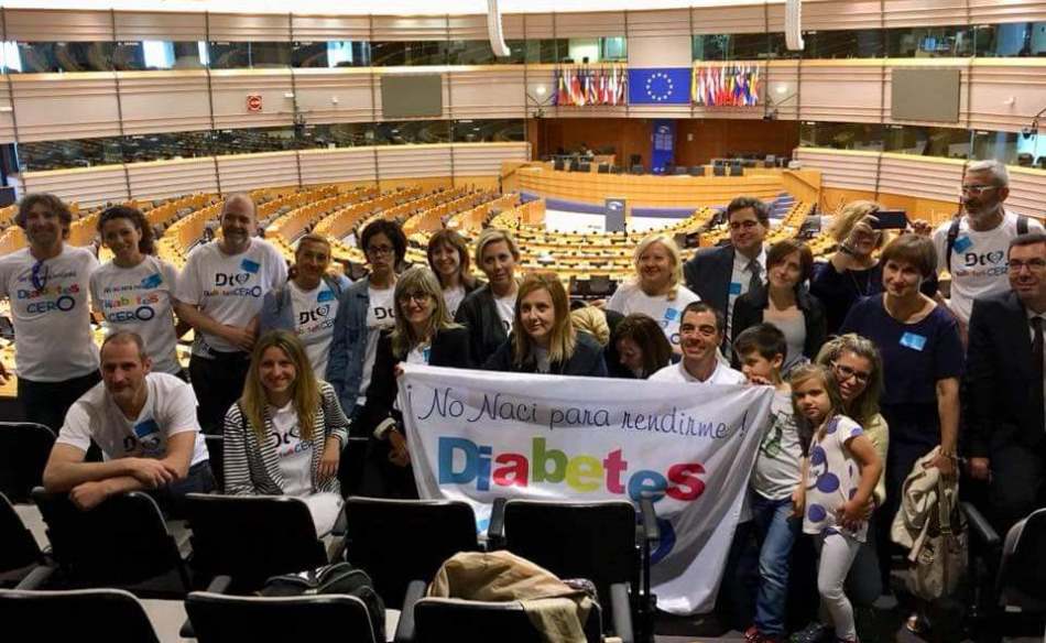 DiabetesCERO lleva su reivindicación al Parlamento Europeo  