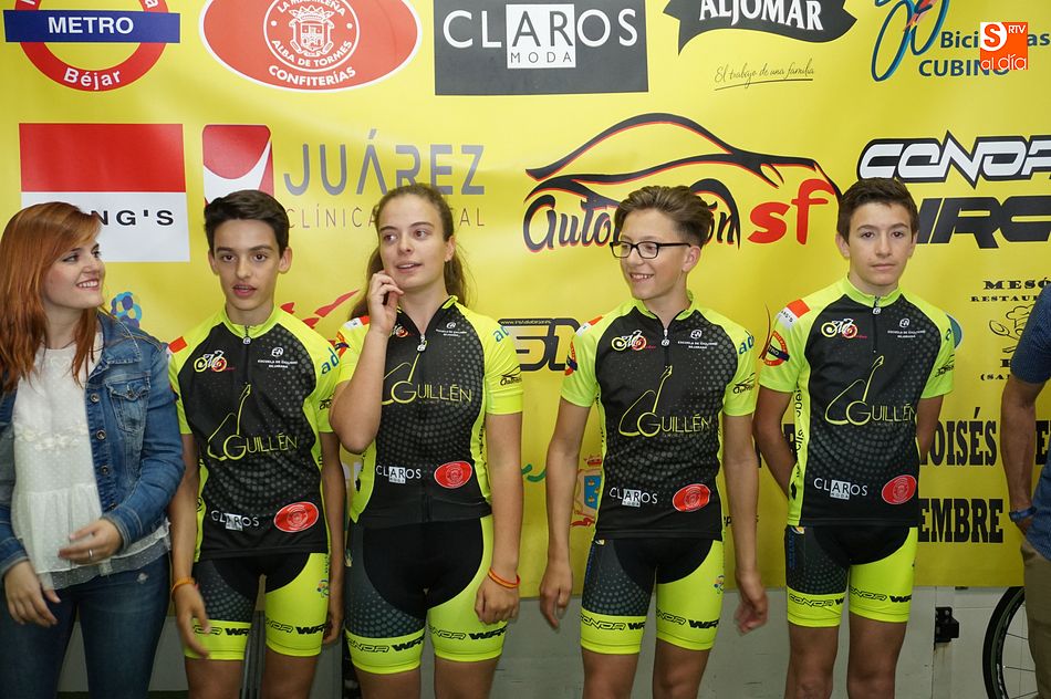 Foto 4 - La Escuela de Ciclismo Bejarana Ibéricos Guillén se presenta de manera oficial
