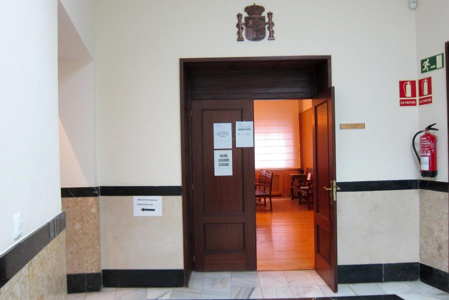 Una de las salas de la Audiencia Provincial de Valladolid. Foto EP