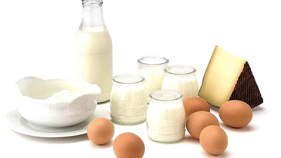 Leche y huevos, fuente de vitamina D
