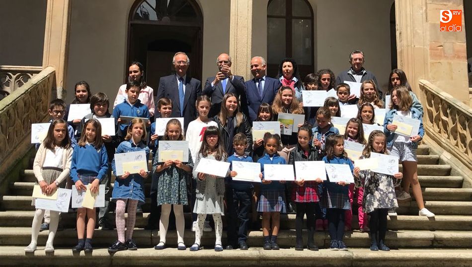 Varios colegios de Béjar y Candelario galardonados en el concurso de dibujo Venancio Blanco /FOTO: Mª Jesús García