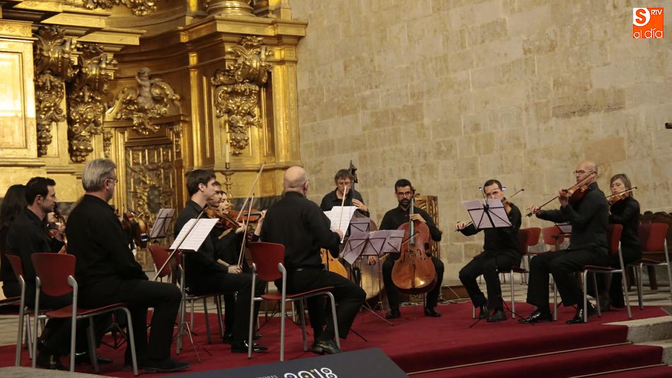 La Orquesta Sinfónica de Castilla y León en el Convento de San Esteban / Foto: Alejandro López