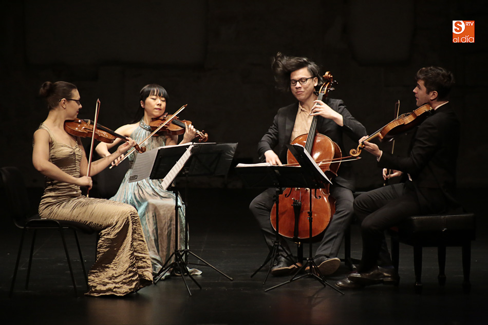 Foto 2 - ‘Cuarteto Attaca’ conluye el ciclo de conciertos de Cámara y Solistas de Salamanca