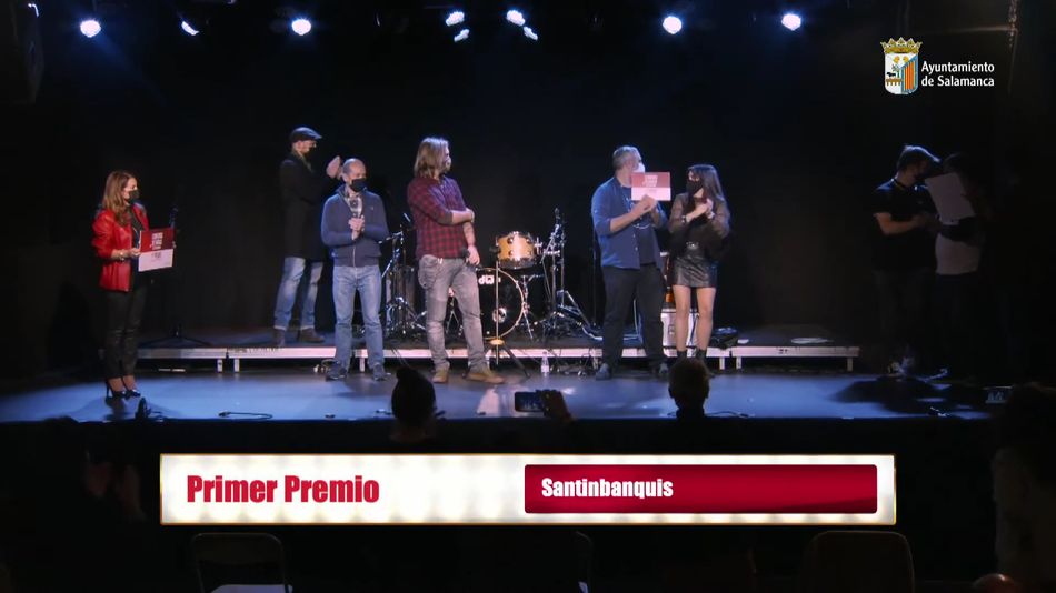 Foto 2 - El grupo Saltinvanquis gana el I Concurso de Bandas de Salamanca