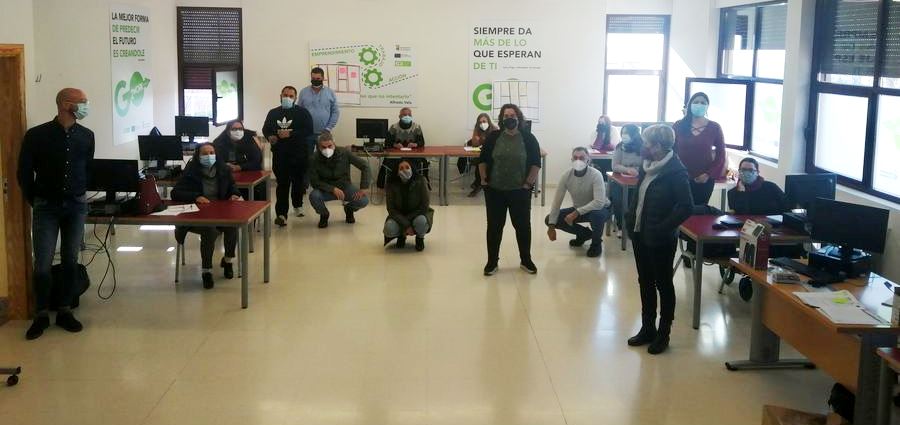 Participantes de la nueva Lanzadera Conecta Empleo de Salamanca