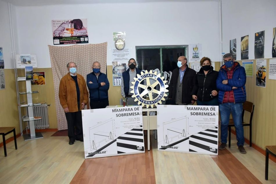 Foto 3 - Rotary Club no ceja en su labor solidaria pese a la pandemia