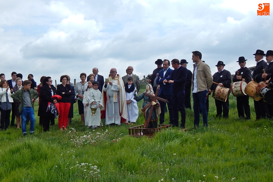 Tradicional bendición de los campos en Añover de Tormes.