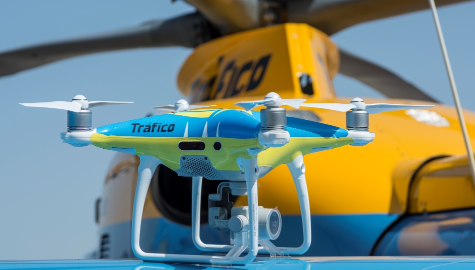 La DGT probará drones para controlar el tráfico en este fin de semana
