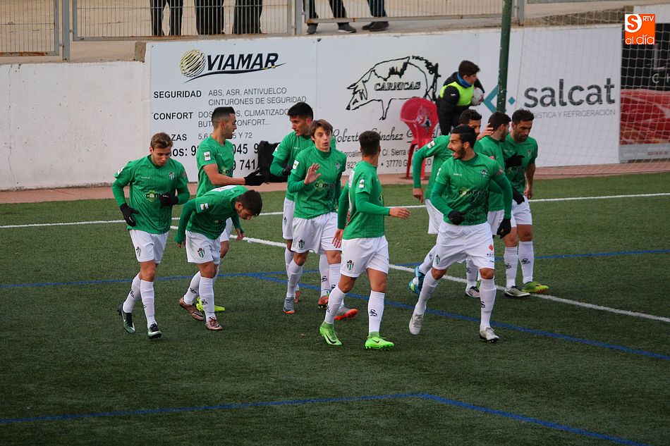 El último gol de Jonathan Martín en liga fue también de penalti ante el Unión Adarve en el Municipal de Guijuelo