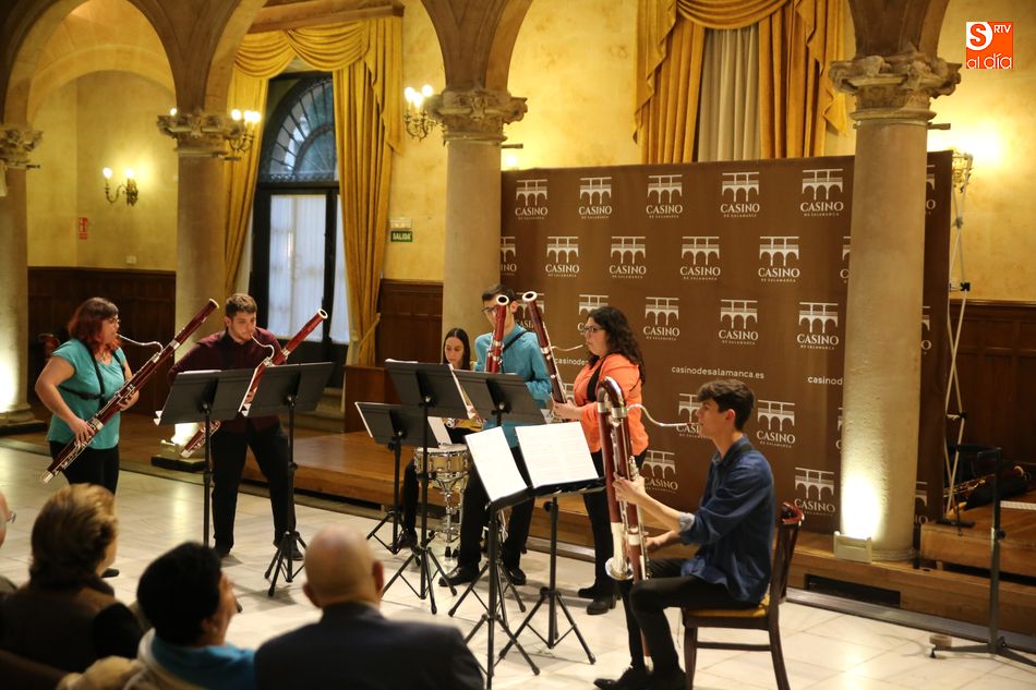 Foto 3 - Interesante concierto en el Casino de Salamanca a cargo de los alumnos del Conservatorio Superior