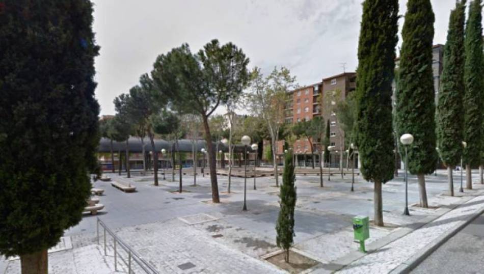 Plaza de Barcelona en Salamanca - Archivo