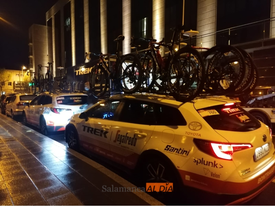 Foto 2 - La Vuelta 2020 ya está en Salamanca y ultima los preparativos para la traca final 