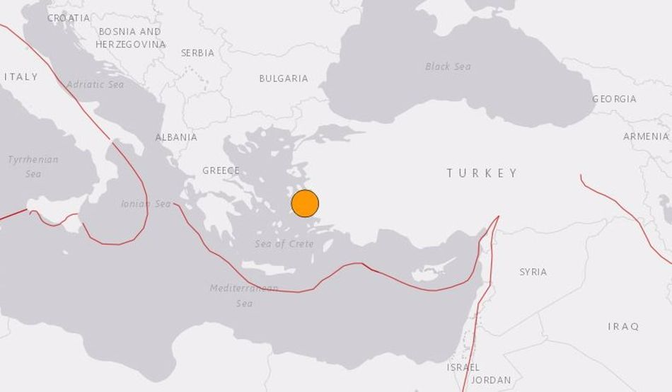 Terremoto en Esmirna (Turquía)