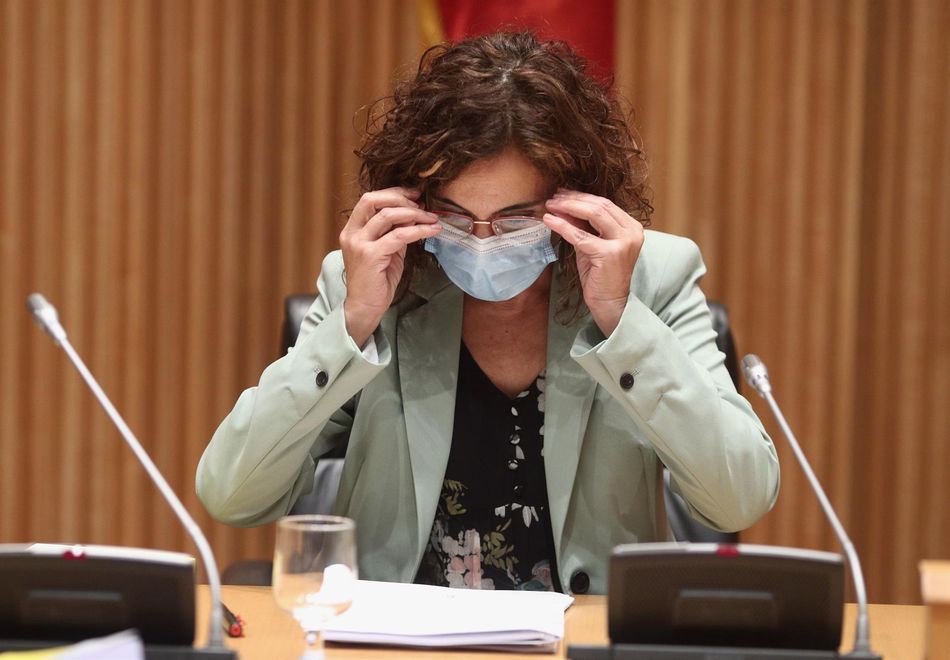 La ministra de Hacienda y Función Pública, María Jesús Montero. Foto: EP