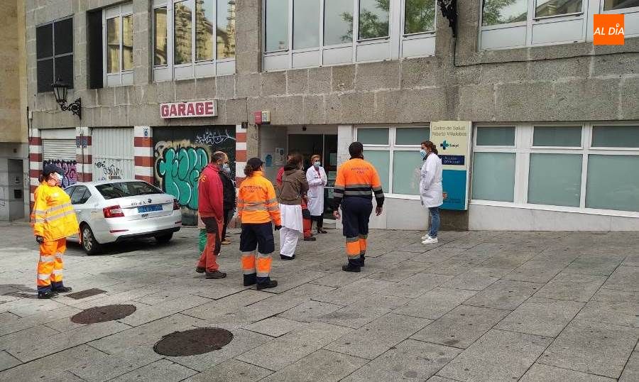 Foto 3 - Suspendida la instalación de una carpa para pruebas COVID junto al centro de salud Filiberto...