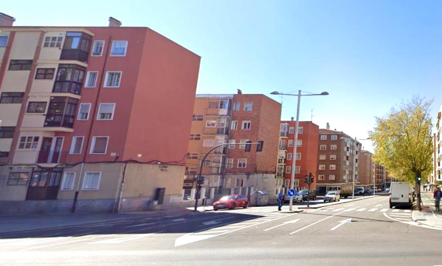 Paseo de los Madroños, desde el cruce con la avenida de los Cipreses. Foto Google Maps