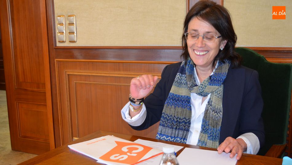 Francisca Andrés, representante de Ciudadanos en el Ayuntamiento de Béjar