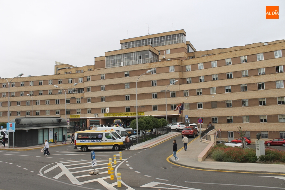 El Hospital Clínico Universitario de Salamanca es el centro donde ingresan los pacientes Covid - Archivo