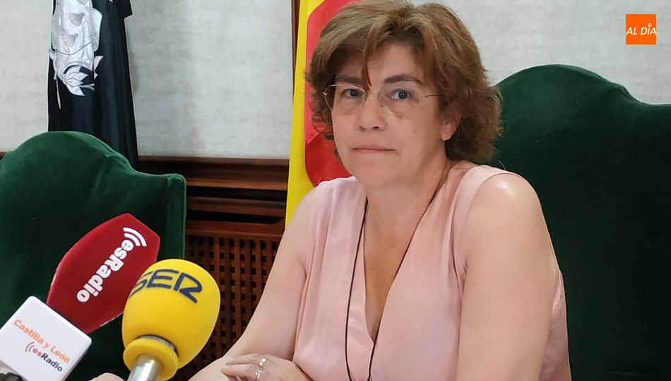Elena Martín Vázquez, alcaldesa de Béjar