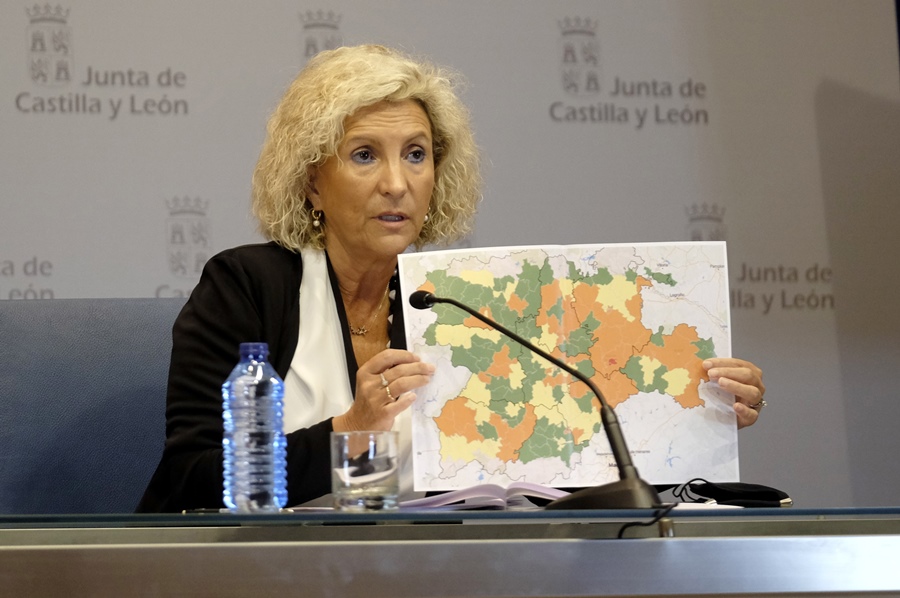 Verónica Casado, consejera de Sanidad de Castilla y León