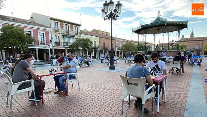 La Plaza de España acoge hasta el domingo el IX Memorial de Ajedrez Mundy