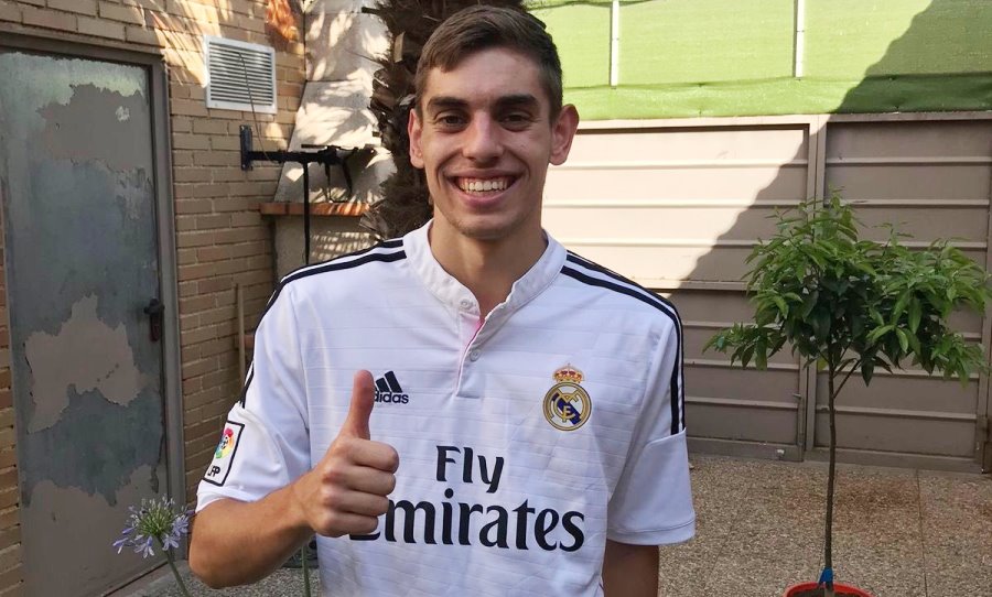 David Mellado, jugador juvenil salmantino que ha fichado por el Real Madrid. Foto: @davidmv_8