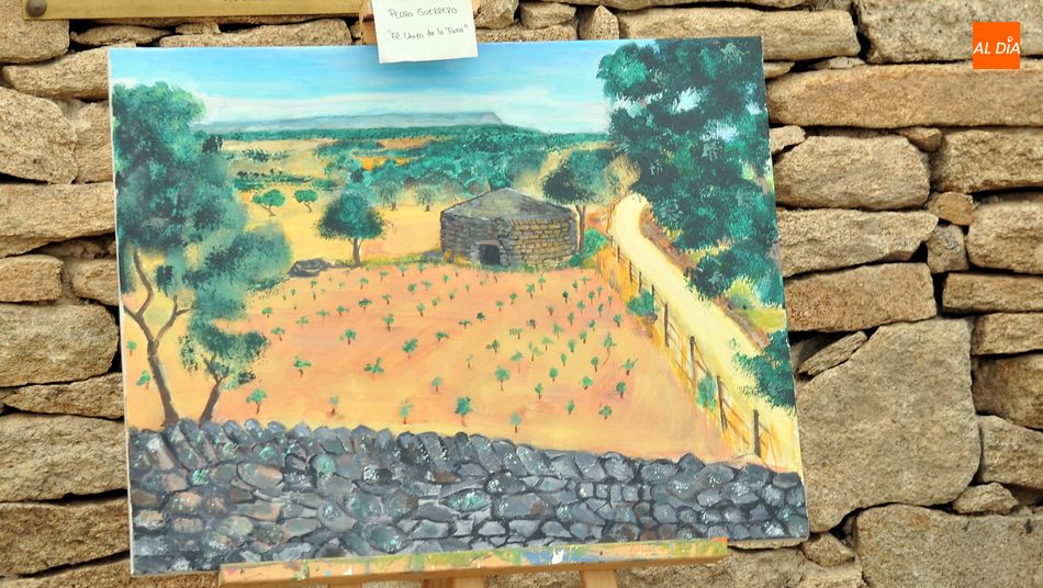 Foto 5 - José Antonio Martín Santos gana el II Certamen de pintura ‘Villa de Sobradillo’