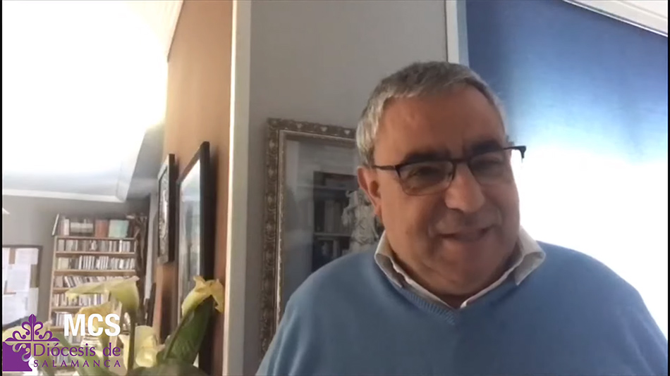 Poly Días, Vicario de Pastoral de la Diócesis de Salamanca en uno de los vídeos