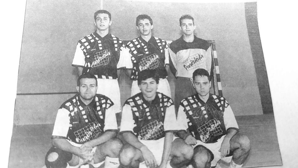 Oscar Jiménez, Manuel Sánchez, Victor Sánchez, Javi, Rober y Pirri