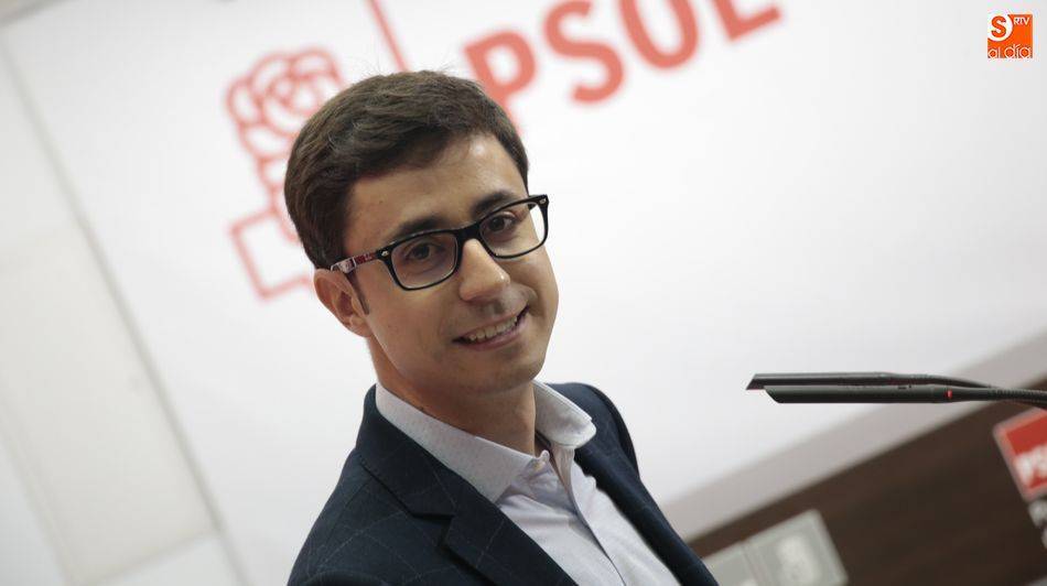 El portavoz del PSOE en la corporación municipal, José Luis Mateos