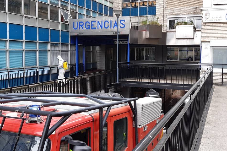 Los hospitales de Salamanca van reduciendo su carga de pacientes por coronavirus