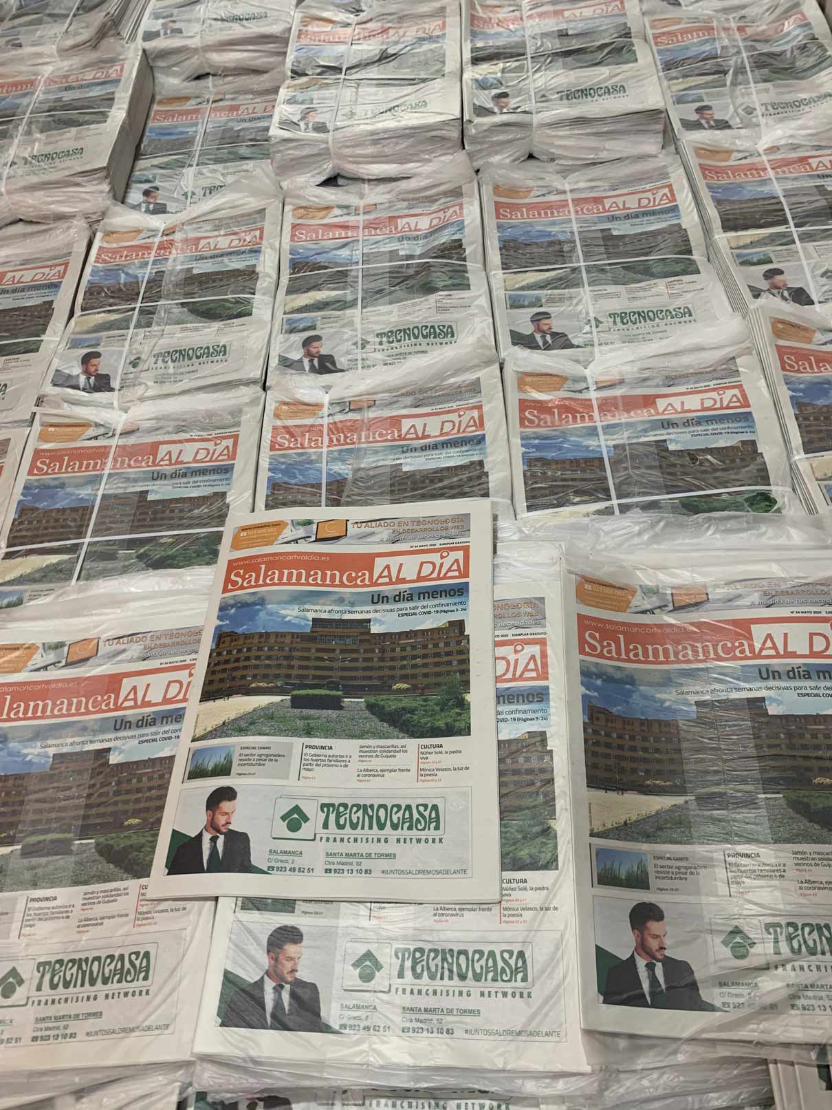 Foto 2 - Este jueves sale a la calle el número de mayo del periódico en papel SALAMANCA AL DÍA