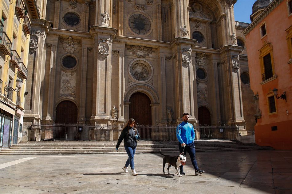 El entorno de la Catedral de Granada. - Álex Cámara - Europa Press