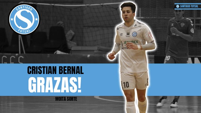 Foto 1 - Cristian Bernal, ex del Piensos Durán Albense, no continúa en el Santiago Futsal