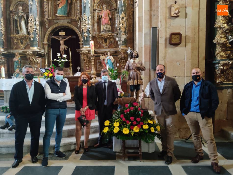 Misa en honor a San Isidro en Cantalpino