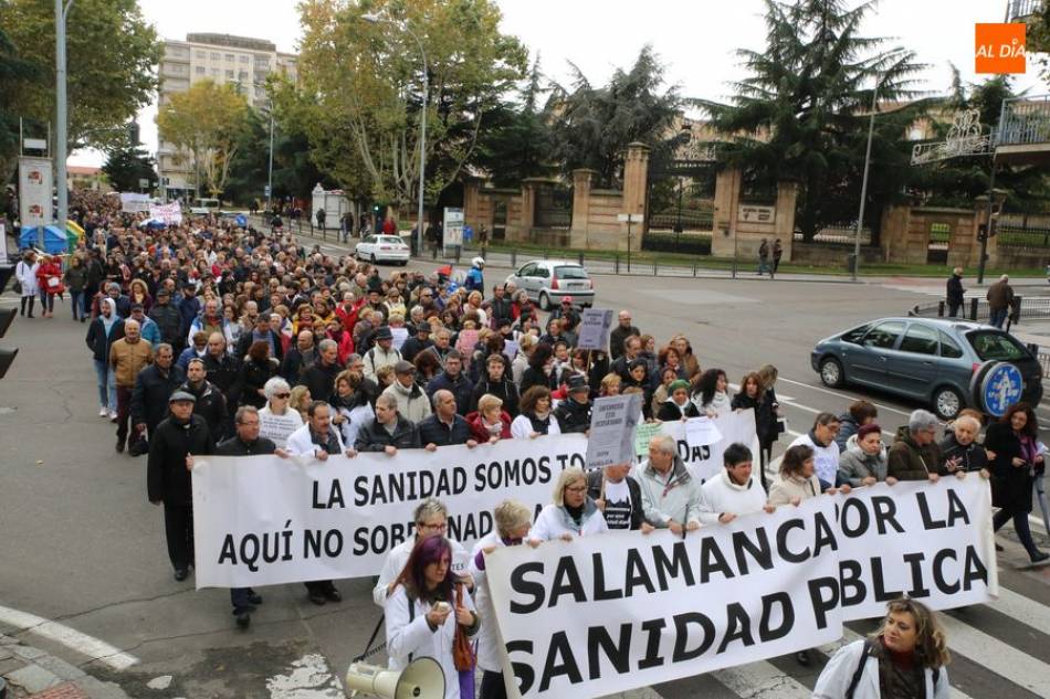 Foto 1 - La Marea Blanca reclamará mañana en Salamanca una mejor sanidad pública