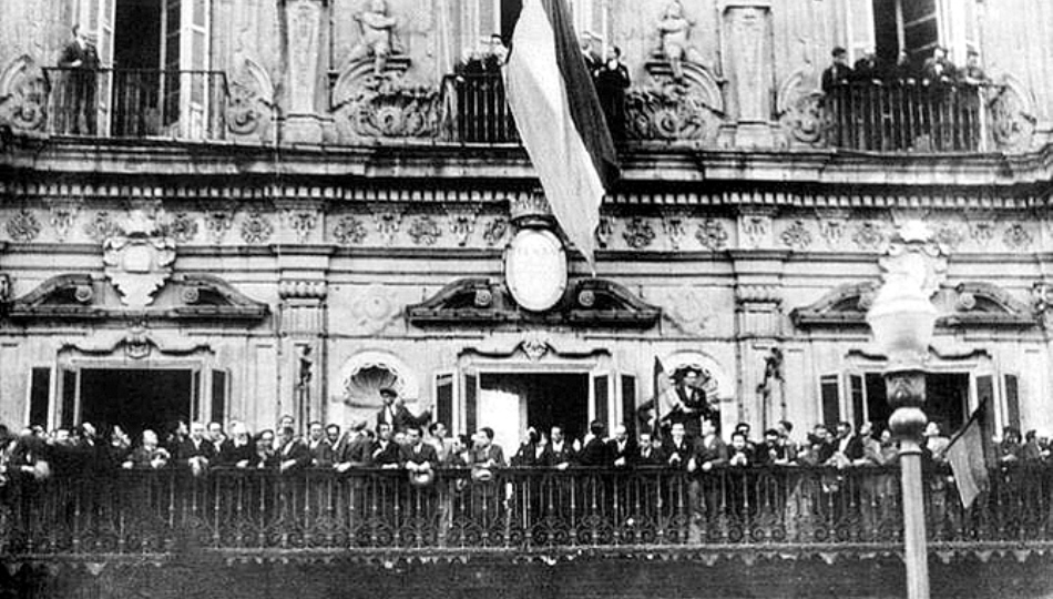 Foto 1 - Proclamación de la II República en Salamanca