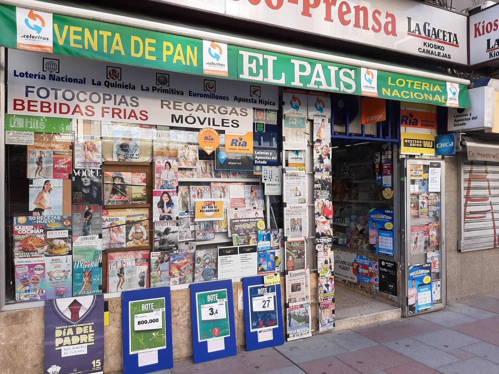 Kiosco Canalejas