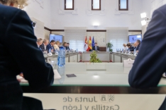 Reunión de Mañueco con agentes del Diálogo Social, Consejo de Cámaras, OPAs, partidos políticos y la Federación Regional de Municipios y Provincias | JCYL