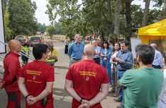 Visita SS.MM. los Reyes a zonas afectadas por incendios en Zamora | Fotos: JCYL