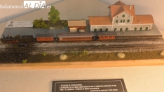 Foto 4 - La exposición de la Casa de los Condes de Lumbrales se amplía con dioramas de cuatro estaciones ferroviarias