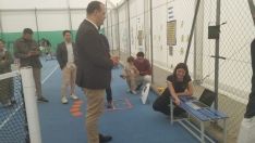 Foto 3 - Santa Marta estrena su primera pista de tenis cubierta con Ana Salas como madrina (Fotos)