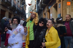 Ambiente del sábado de carnaval por la tarde 