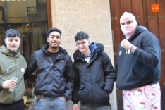 Ambiente del sábado de carnaval por la tarde 