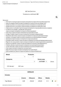 Páginas con error en precios de terneras y vacas