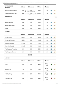 Foto 4 - El cereal continúa estancado mientras la carne de vacuno y lechazos mantienen las cotizaciones al alza 