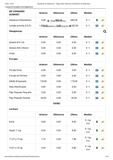 Foto 4 - Fuerte subida del precio de la carne de vacuno con los lechazos y nuevo descenso para la avena