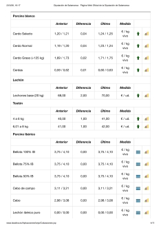 Foto 7 - Cae el precio del vacuno para sacrificio y sube el porcino blanco con el cereal  
