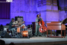 Concierto de Sullivan Fortner y Peter Bernstein en el Patio Chico de Salamanca. Foto de David Sañudo